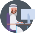 تعبئة الاستبيان المطلوب